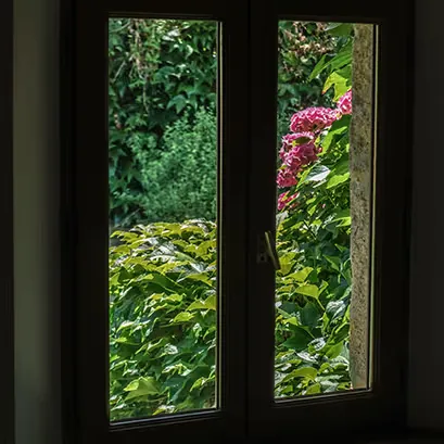 Can Pruna accommodation garden detail