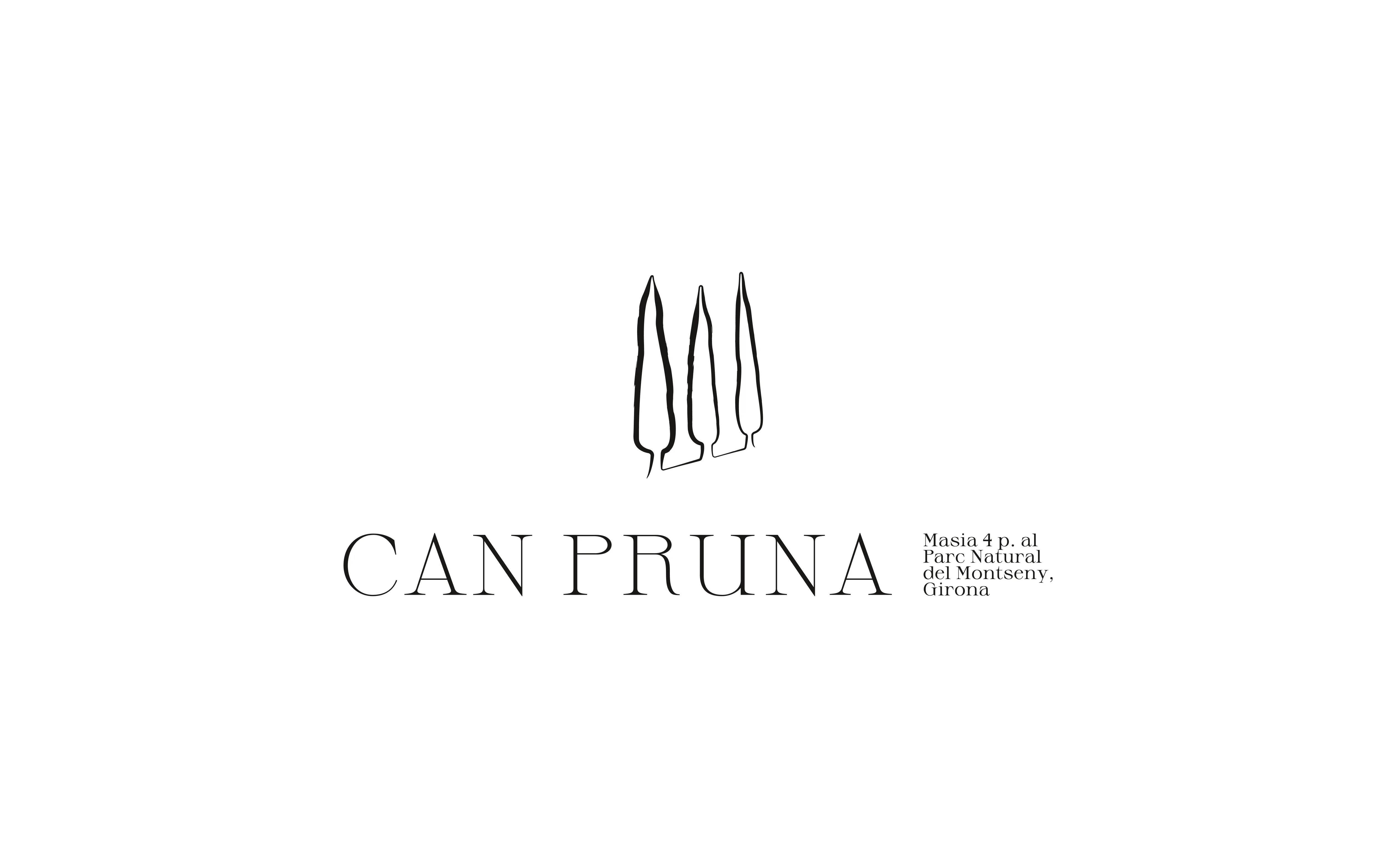 Can Pruna accomodation visual identity