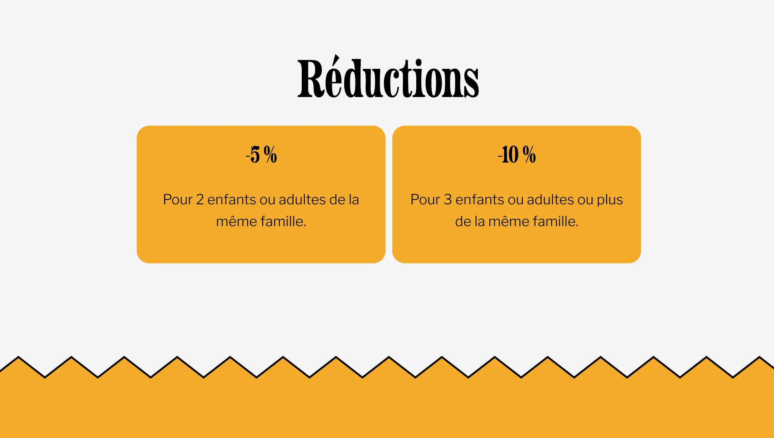 Académie Clé Do Ré reductions section