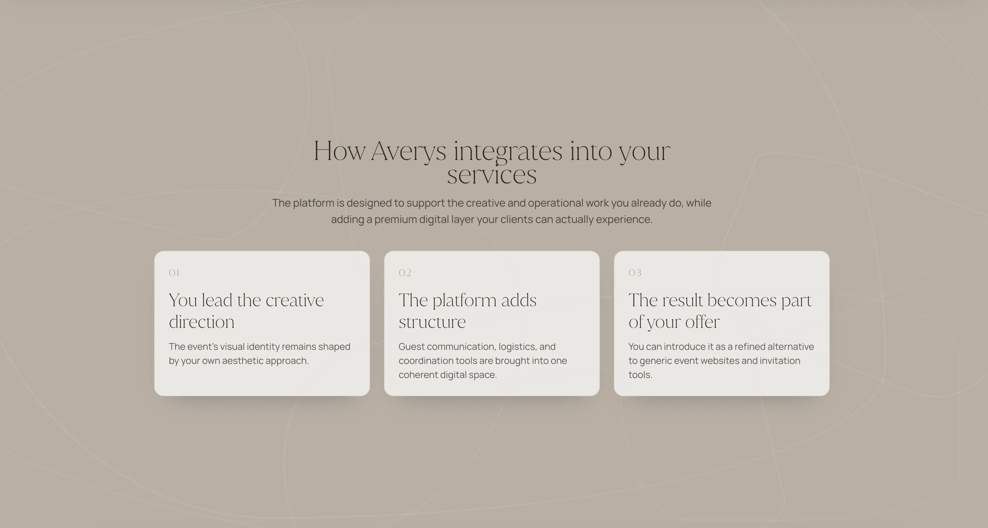 Averys interface detail 4