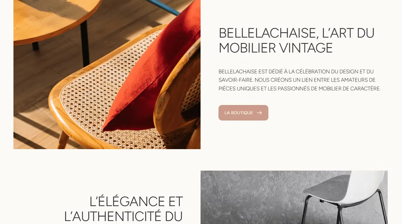 Bellelachaise desktop — product detail