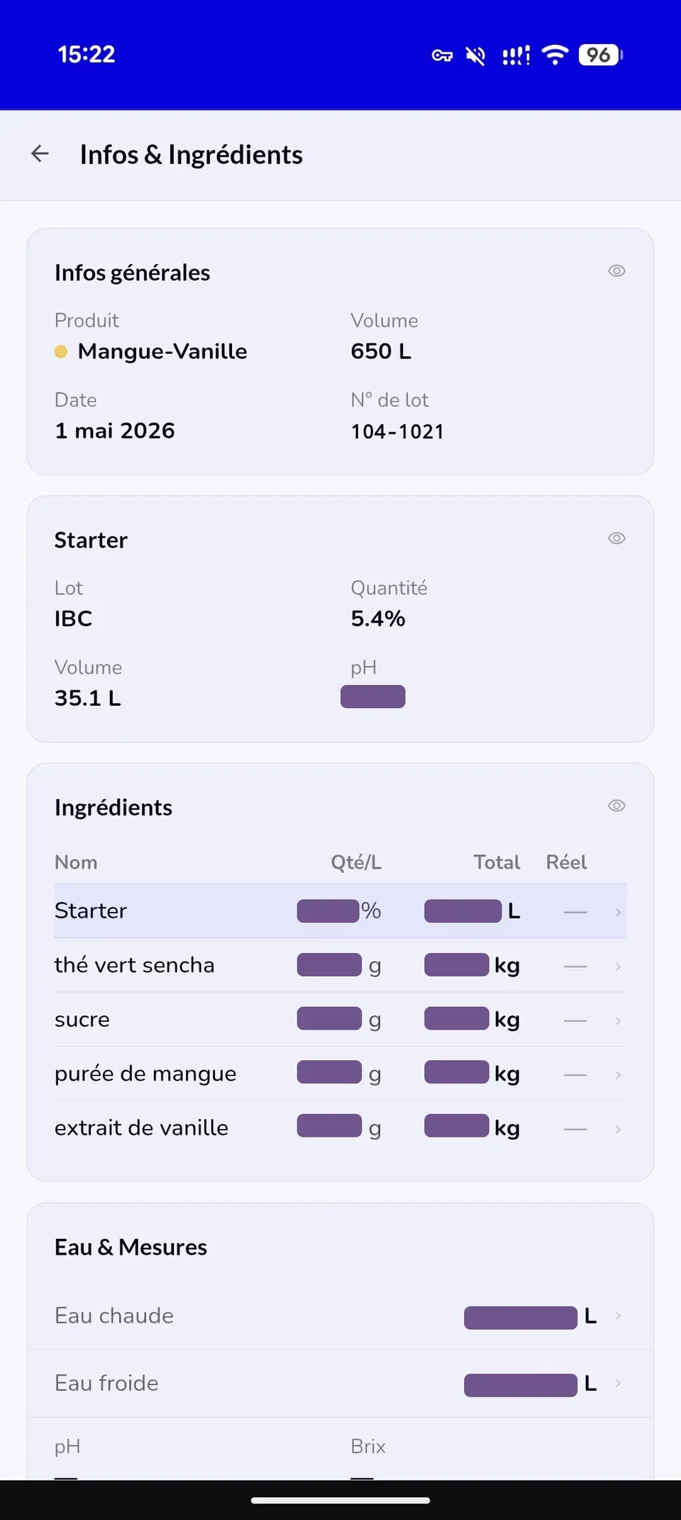 Goa Kombucha production details