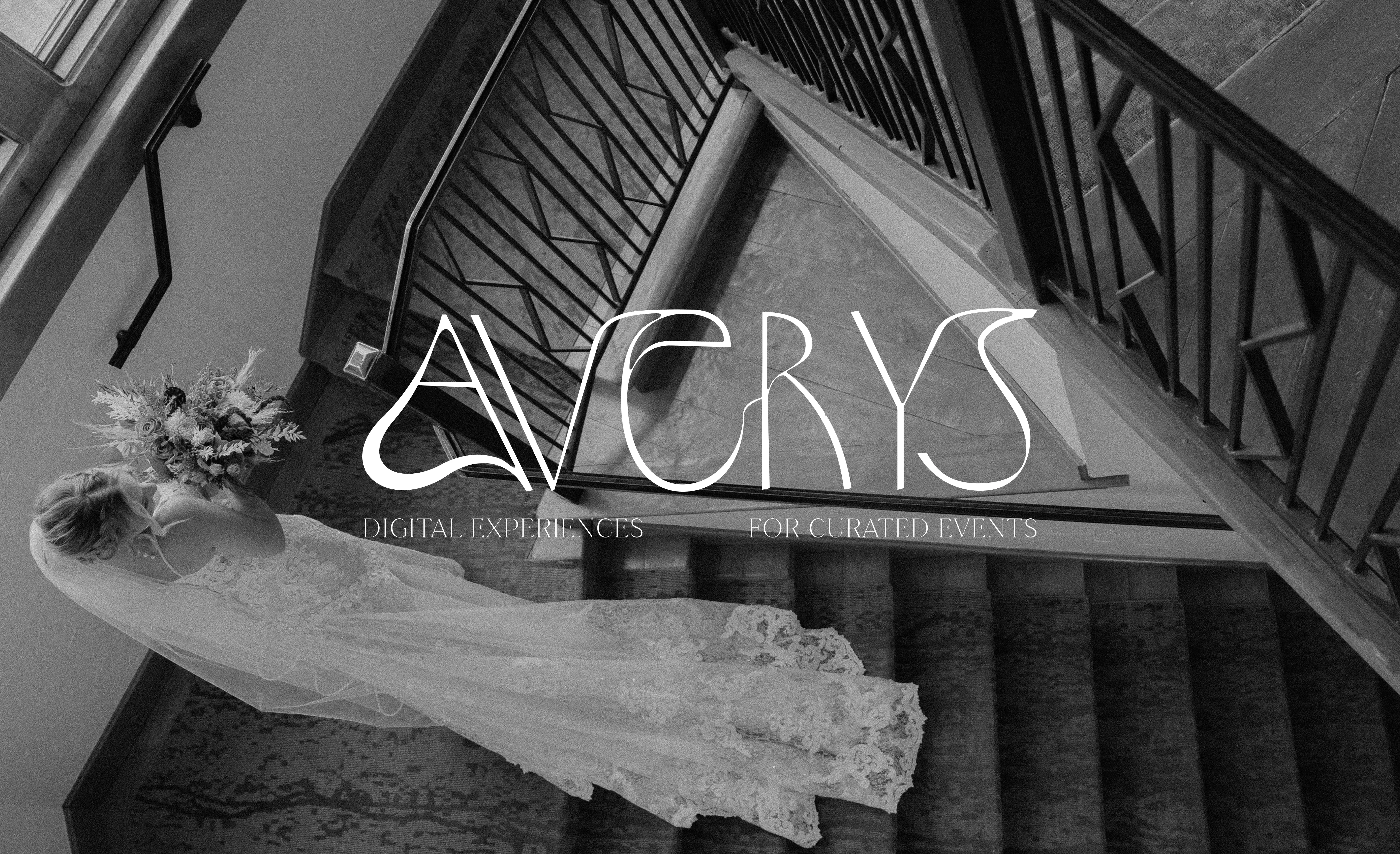 Averys — editorial branding composition