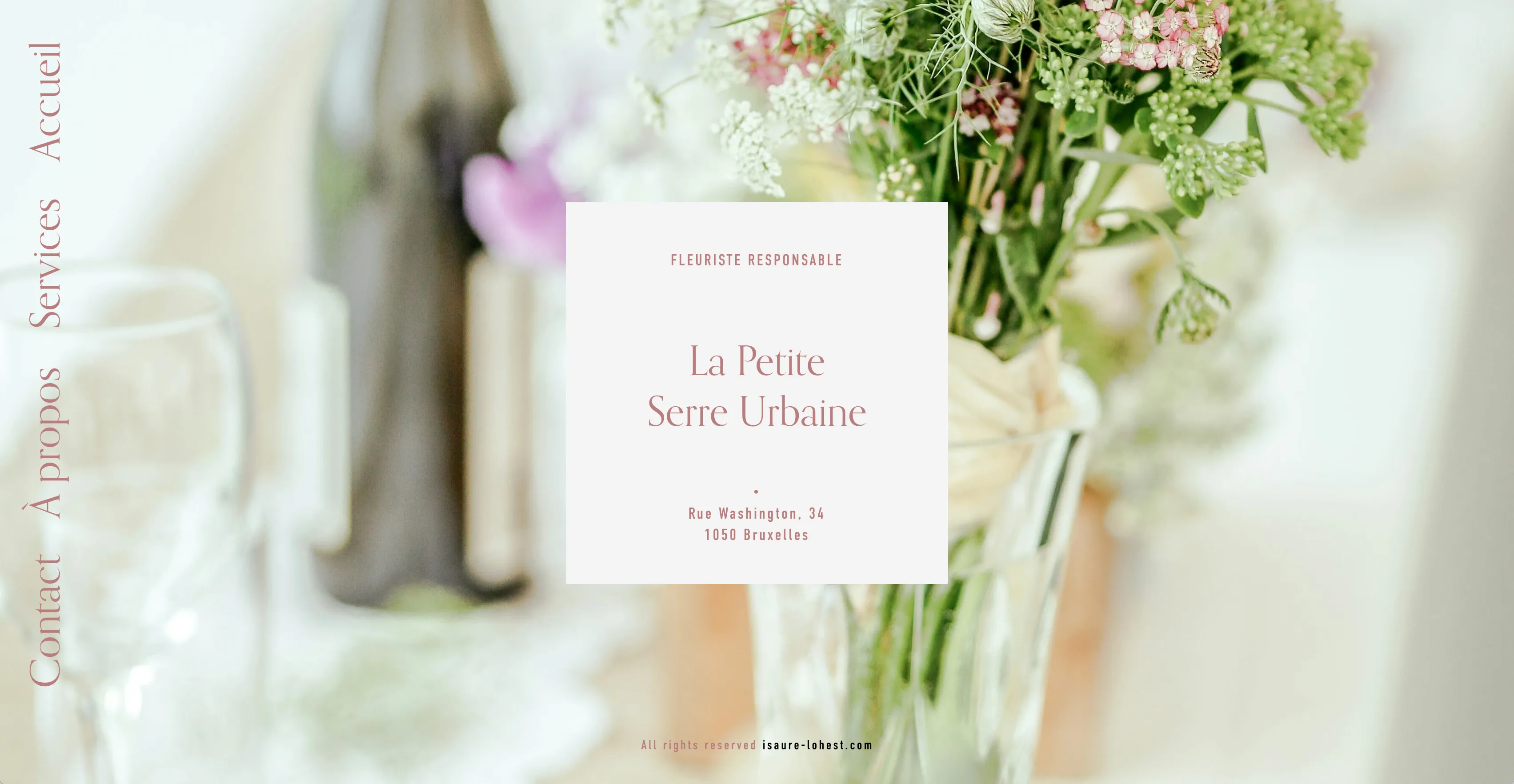 La Petite Serre Urbaine floral subscriptions section