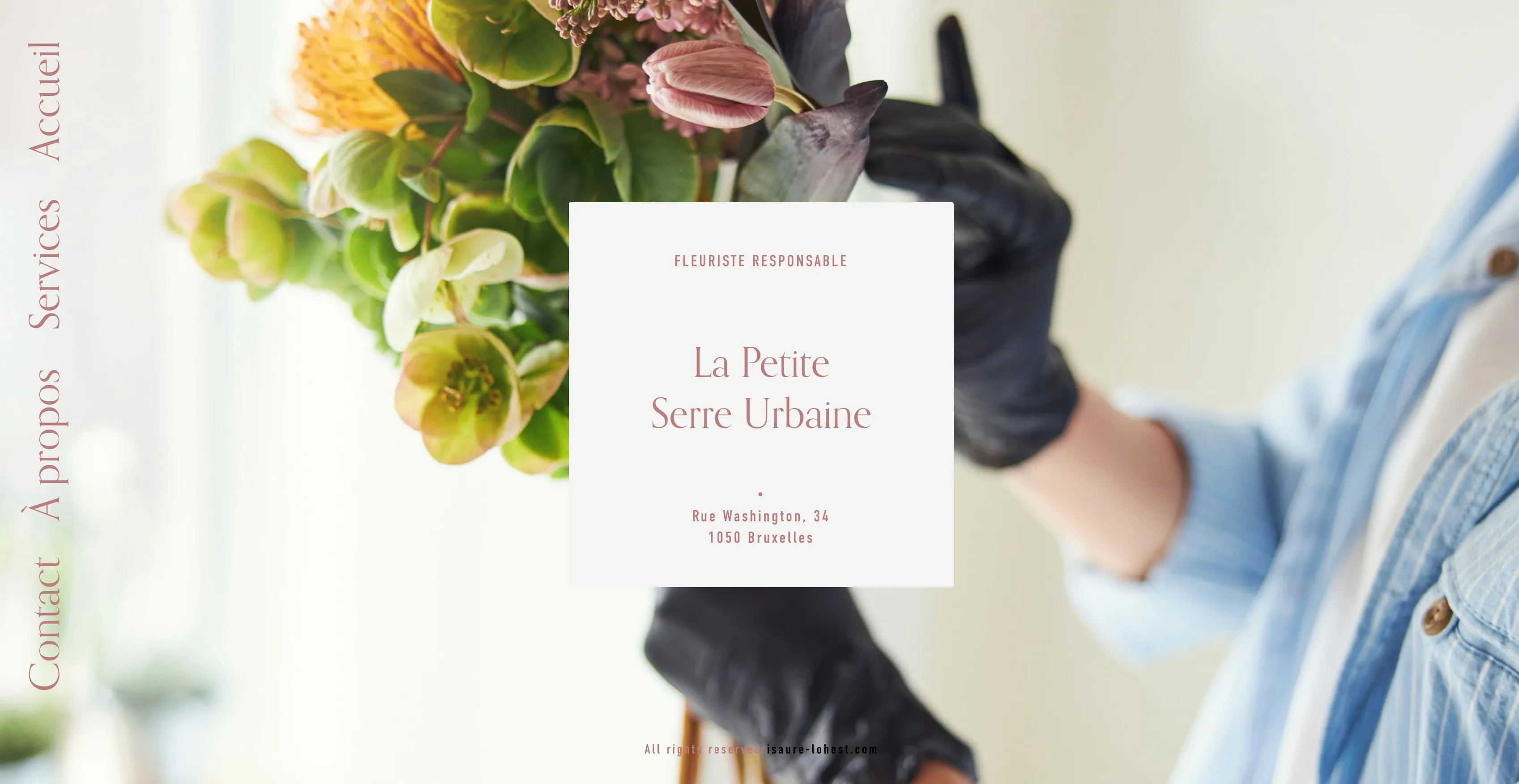 La Petite Serre Urbaine bouquet delivery section