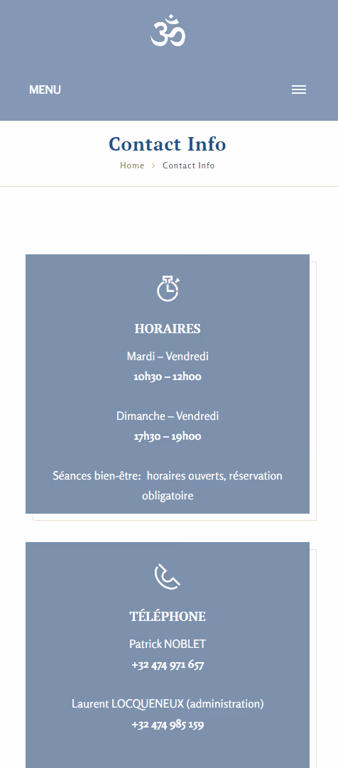 Isaure Lohest web developement project 3 - mobile vue