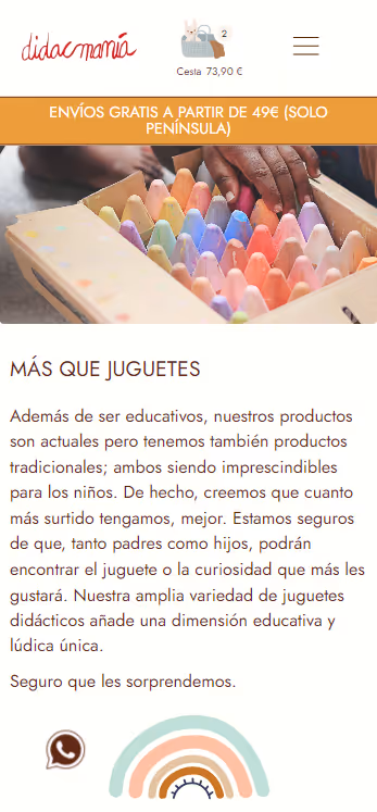 Isaure Lohest web developement project 3 - mobile vue