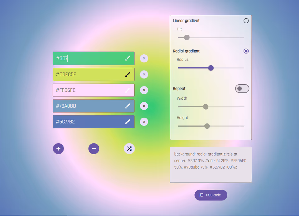 Isaure Lohest web developement project 2 - manual input of color code