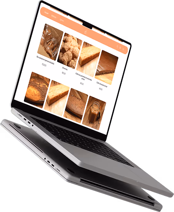 Tranche de CaKe project - desktop vue 1