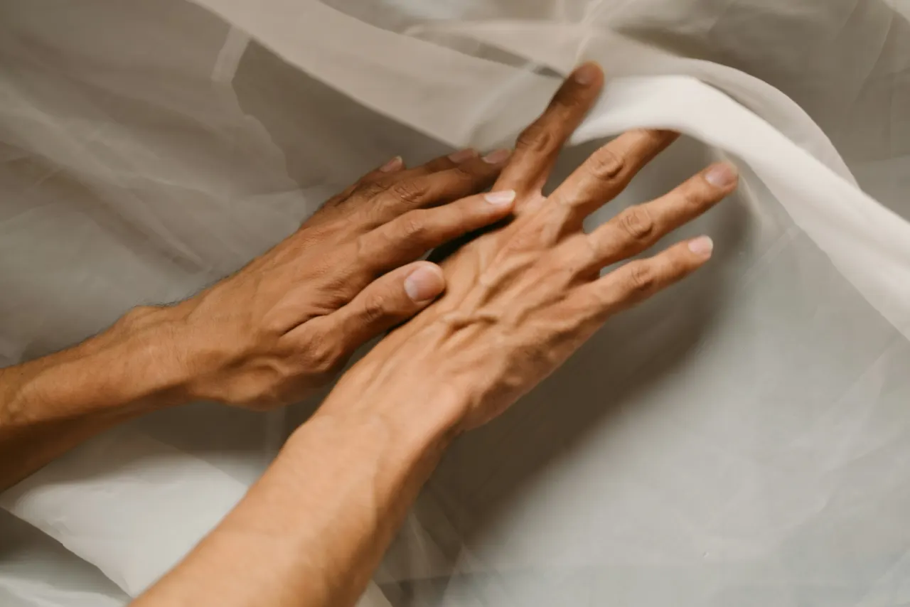 Soft editorial image by Jordan Gonzalez with warm tones and tactile atmosphere.