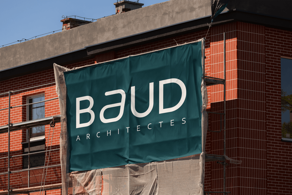 Baud Architects — Banner mockup