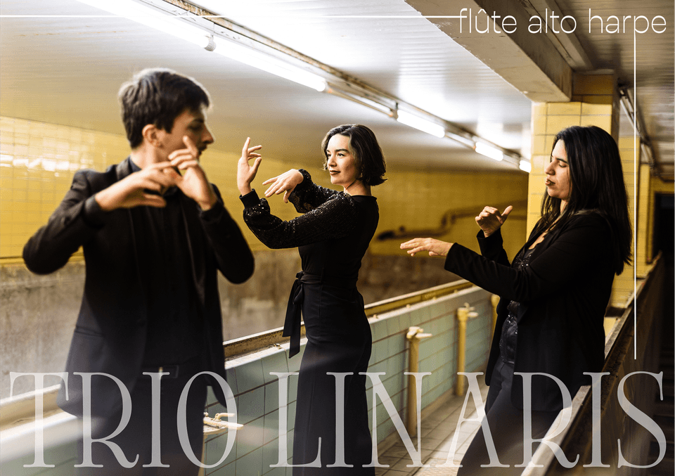 Trio Linaris portrait editorial spread