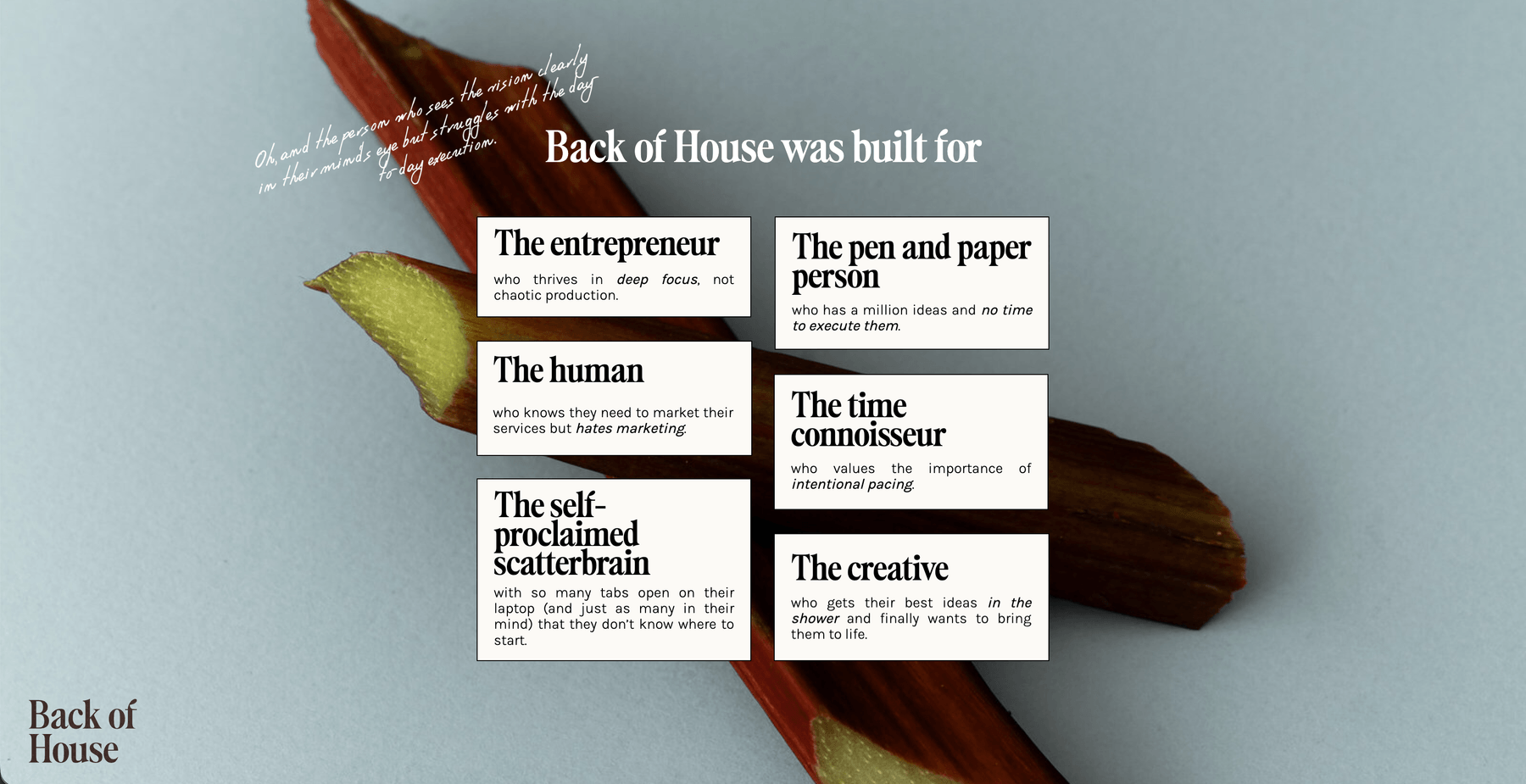Back of House screen still 09