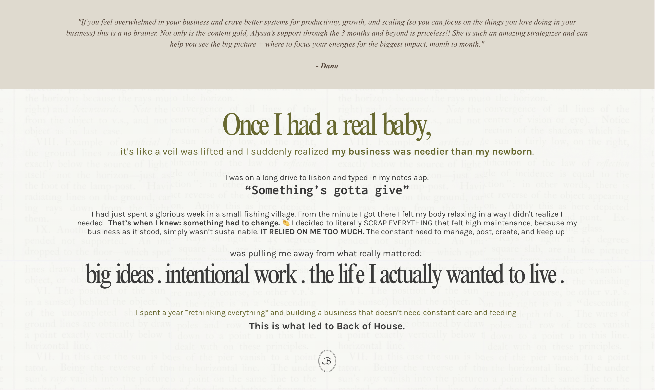 Alyssa Coleman site before redesign 05
