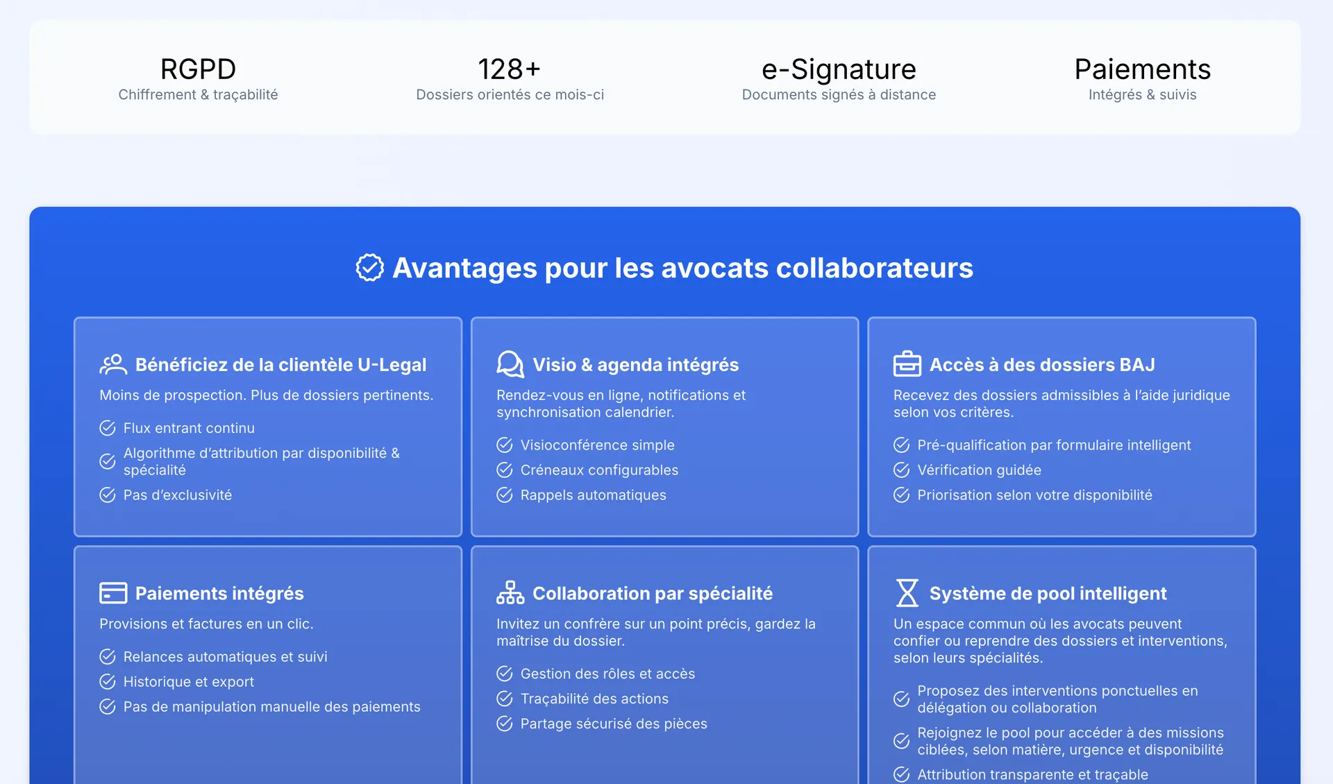 Client-Lawyer Platform screen 10
