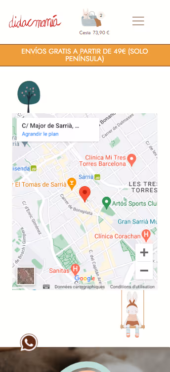 Isaure Lohest web developement project 3 - mobile vue